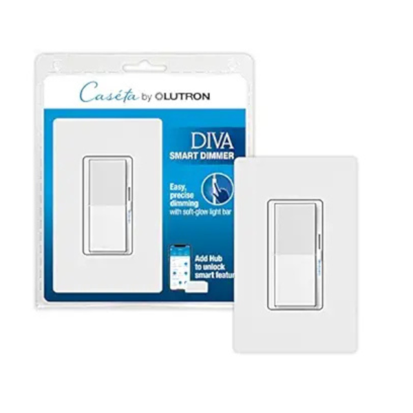Lutron Diva Smart Dimmer Switch for Caseta Smart Lighting