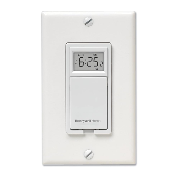 Honeywell Home RPLS730B1000 7-Day Programmable Light Switch Timer