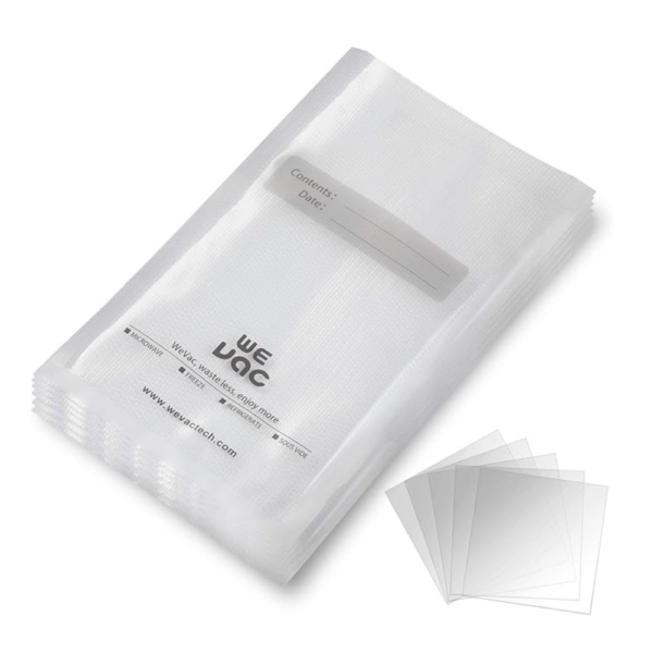 Wevac Vacuum Sealer Bags 100 Gallon 11x16 Inch for Food Saver